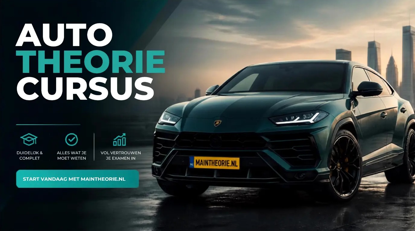 Donkergroene Lamborghini Urus met kenteken MAINTHEORIE.NL